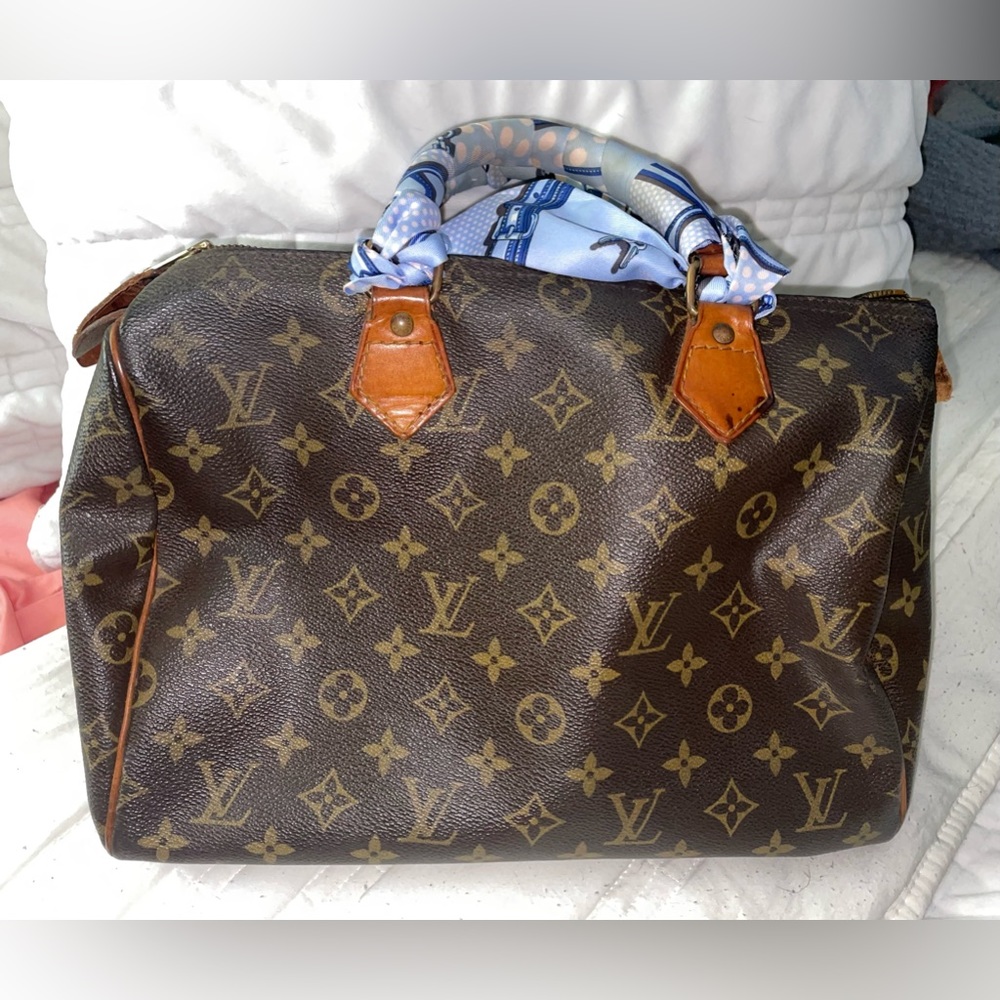 Louis Vuitton Monogram Speedy Tote Bag - Brown - Picture 2 of 16